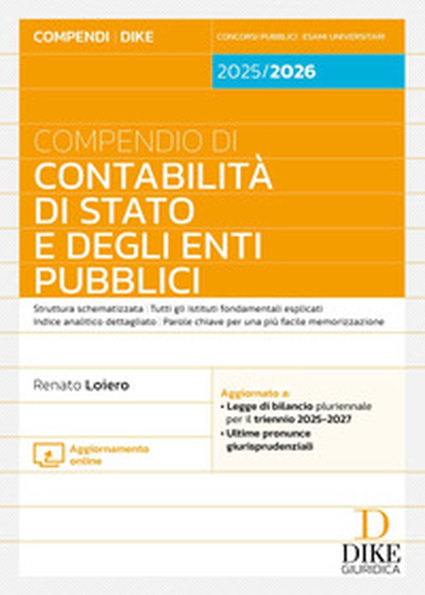 Compendio di contabilità di Stato e degli enti pubblici - Librerie.coop Compendio di contabilità di Stato e degli enti pubblici - Librerie.coop