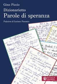 Dizionarietto. Parole di speranza - Librerie.coop