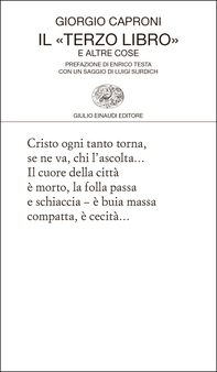 Il «Terzo libro» e altre cose - Librerie.coop Il «Terzo libro» e altre cose - Librerie.coop