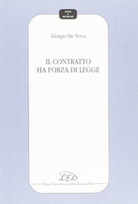 Il contratto ha forza di legge - Librerie.coop Il contratto ha forza di legge - Librerie.coop