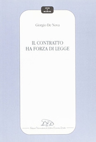 Il contratto ha forza di legge - Librerie.coop