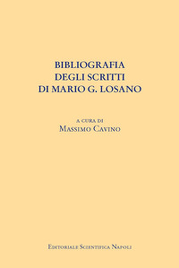 Bibliografia degli scritti di Mario G. Losano - Librerie.coop Bibliografia degli scritti di Mario G. Losano - Librerie.coop