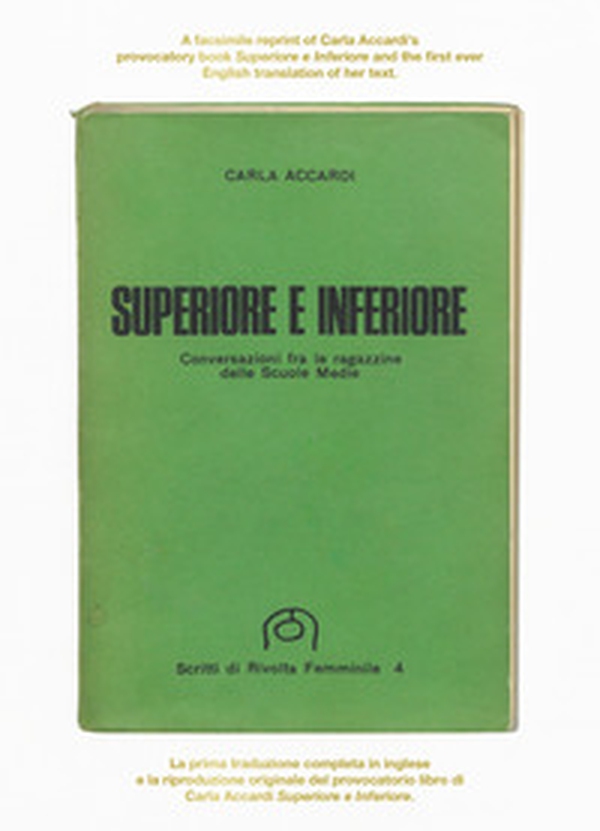 Superior and inferior. Conversations among girls at middle school. Ediz. italiana e inglese - Librerie.coop Superior and inferior. Conversations among girls at middle school. Ediz. italiana e inglese - Librerie.coop