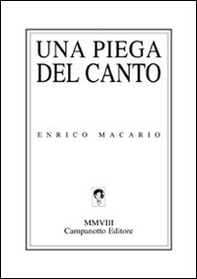 Una piega del canto - Librerie.coop
