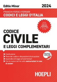 Codice civile 2024. Ediz. minor - Librerie.coop