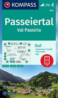 Carta escursionistica nr. 044. Passeiertal/Val Passiria - Librerie.coop