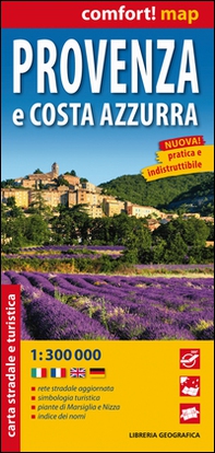 Provenza Costa Azzurra 1:300.000 - Librerie.coop