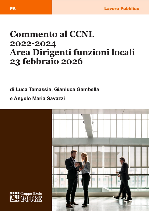 Commento al CCNL 2022-2024 Area Dirigenti Funzioni locali 23 febbraio 2026 - Librerie.coop