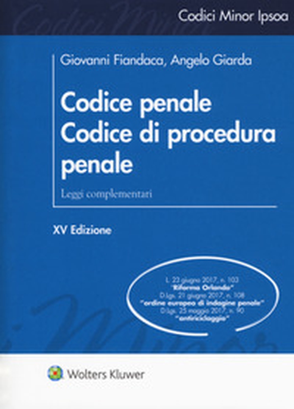 Codice penale. Codice di procedura penale. Leggi complementari - Librerie.coop Codice penale. Codice di procedura penale. Leggi complementari - Librerie.coop