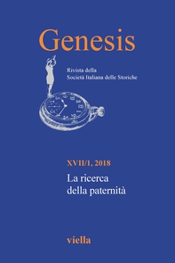 Genesis. Rivista della Società italiana delle storiche (2018) Vol. 17/1 - Librerie.coop Genesis. Rivista della Società italiana delle storiche (2018) Vol. 17/1 - Librerie.coop
