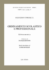 Ordinamento scolastico e professionale (rist. anast.) - Librerie.coop