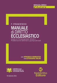 Manuale di diritto ecclesiastico - Librerie.coop Manuale di diritto ecclesiastico - Librerie.coop