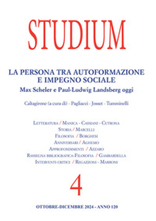 Studium - Vol. 4 - Librerie.coop Studium - Vol. 4 - Librerie.coop