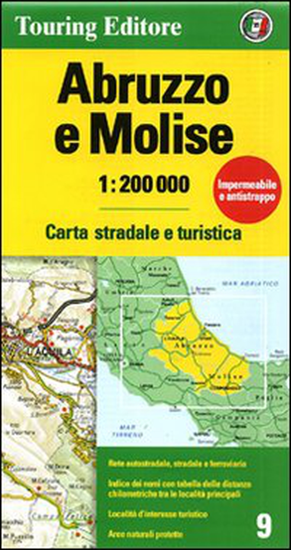 Abruzzo, Molise 1:200.000 - Librerie.coop Abruzzo, Molise 1:200.000 - Librerie.coop