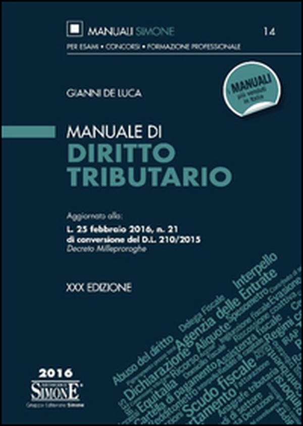 Manuale di diritto tributario - Librerie.coop Manuale di diritto tributario - Librerie.coop