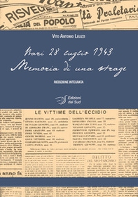 Memoria di una strage. Bari 28 luglio 1943 - Librerie.coop