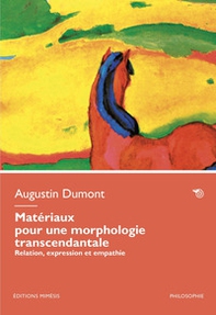 Matériaux pour une morphologie transcendantale - Librerie.coop
