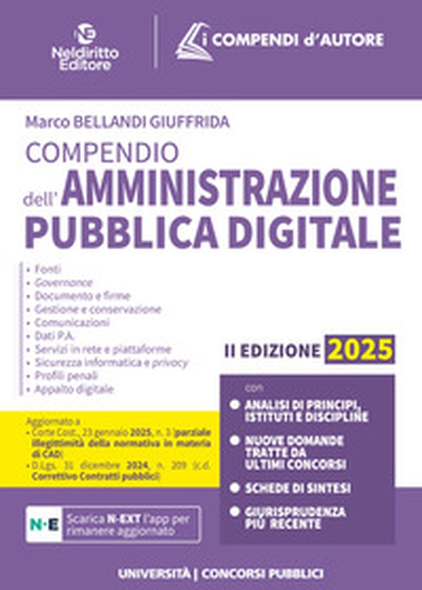 Compendio dell'Amministrazione pubblica digitale 2025 - Librerie.coop