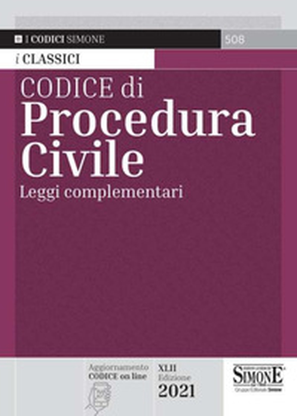 Codice di procedura civile. Leggi complementari - Librerie.coop Codice di procedura civile. Leggi complementari - Librerie.coop