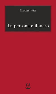 La persona e il sacro - Librerie.coop La persona e il sacro - Librerie.coop