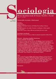 Sociologia. Rivista quadrimestrale di scienze storiche e sociali - Vol. 3 - Librerie.coop Sociologia. Rivista quadrimestrale di scienze storiche e sociali - Vol. 3 - Librerie.coop