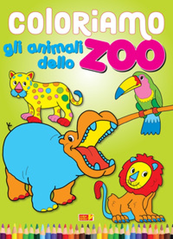 Coloriamo gli animali dello zoo - Librerie.coop Coloriamo gli animali dello zoo - Librerie.coop