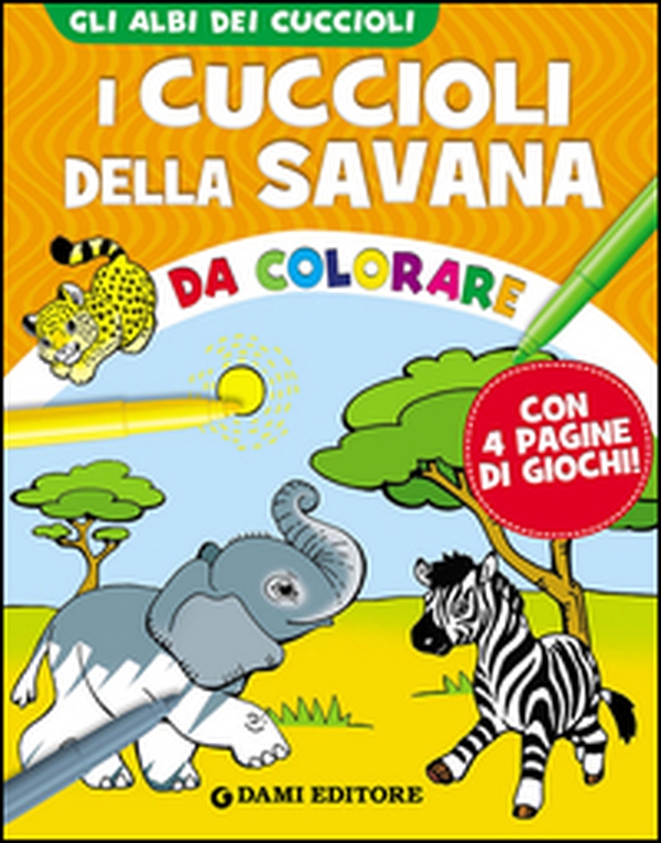 I cuccioli della savana da colorare - Librerie.coop I cuccioli della savana da colorare - Librerie.coop