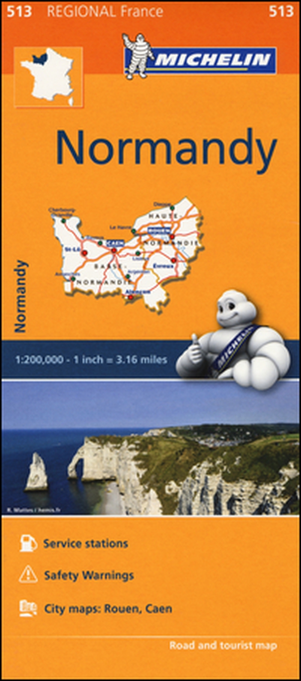Normandie-Normandy 1:200.000 - Librerie.coop Normandie-Normandy 1:200.000 - Librerie.coop