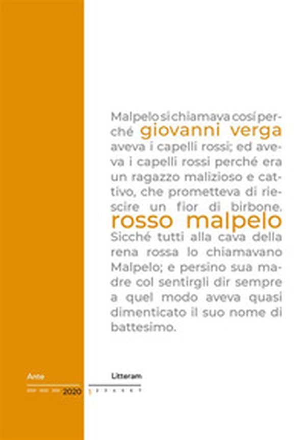 Rosso Malpelo - Librerie.coop Rosso Malpelo - Librerie.coop