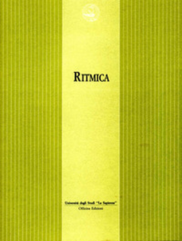 Ritmica - Vol. 1 - Librerie.coop Ritmica - Vol. 1 - Librerie.coop