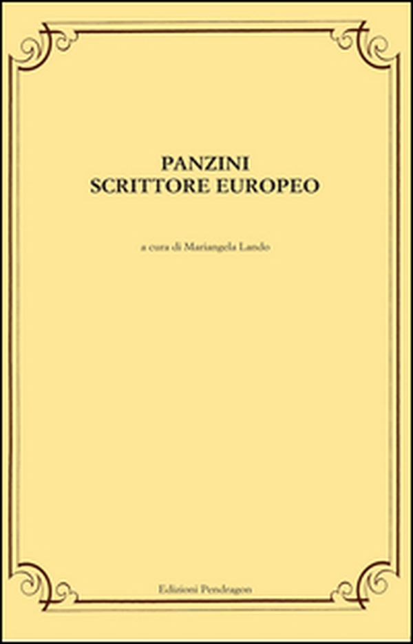 Panzini scrittore europeo - Librerie.coop Panzini scrittore europeo - Librerie.coop