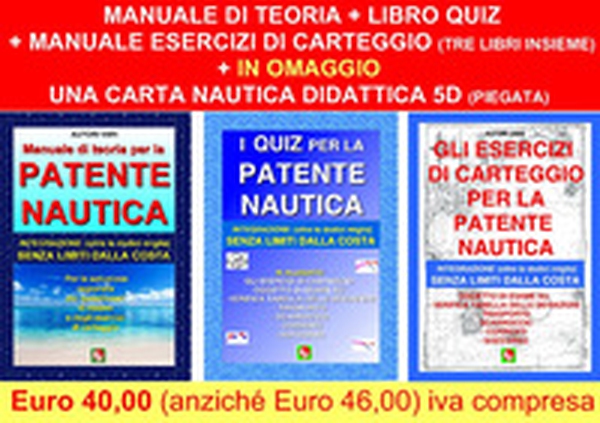 Gli esercizi di carteggio per la patente nautica. Integrazione (oltre le dodici miglia) senza limiti dalla costa-I quiz per la patente nautica. Integrazione (oltre le dodici miglia) senza limiti dalla costa-Manuale di teoria per la patente nautica. Integr - Librerie.coop Gli esercizi di carteggio per la patente nautica. Integrazione (oltre le dodici miglia) senza limiti dalla costa-I quiz per la patente nautica. Integrazione (oltre le dodici miglia) senza limiti dalla costa-Manuale di teoria per la patente nautica. Integr - Librerie.coop