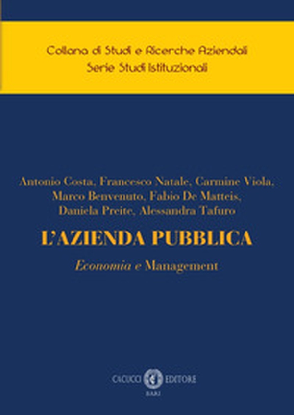 L'azienda pubblica. Economia e management - Librerie.coop L'azienda pubblica. Economia e management - Librerie.coop