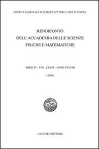 Rendiconto dell'Accademia delle scienze fisiche e matematiche. Serie IV - Librerie.coop