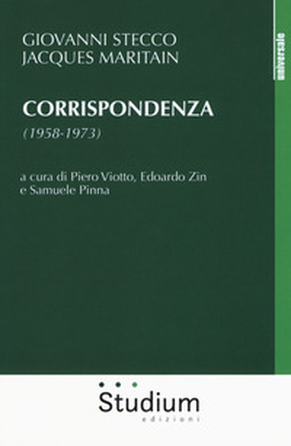Corrispondenza (1958-1973) - Librerie.coop Corrispondenza (1958-1973) - Librerie.coop