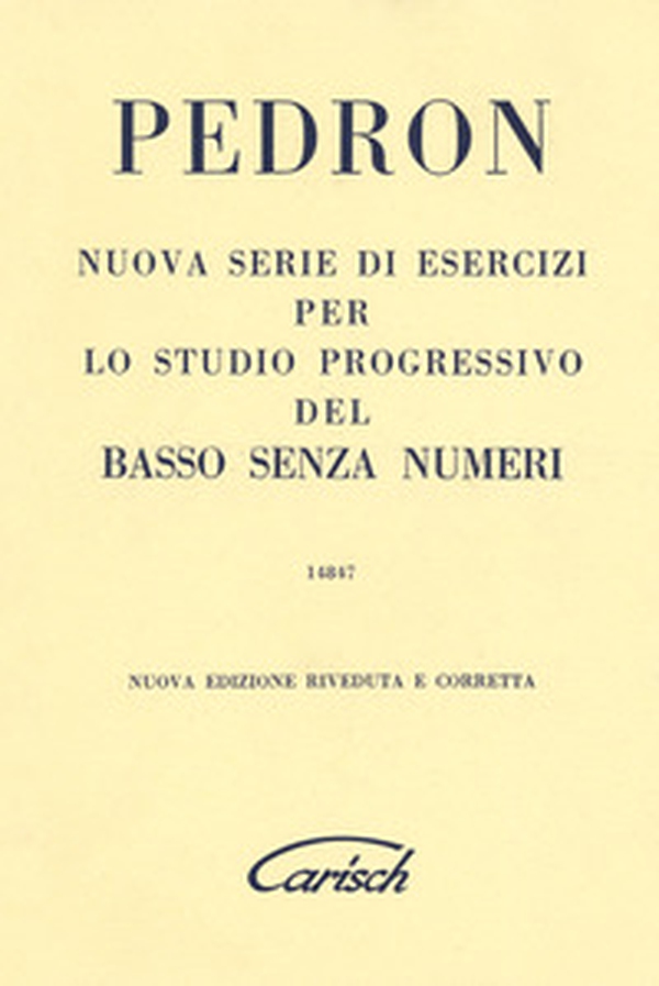 Nuova serie di esercizi per lo studio progressivo del basso senza numeri - Librerie.coop Nuova serie di esercizi per lo studio progressivo del basso senza numeri - Librerie.coop