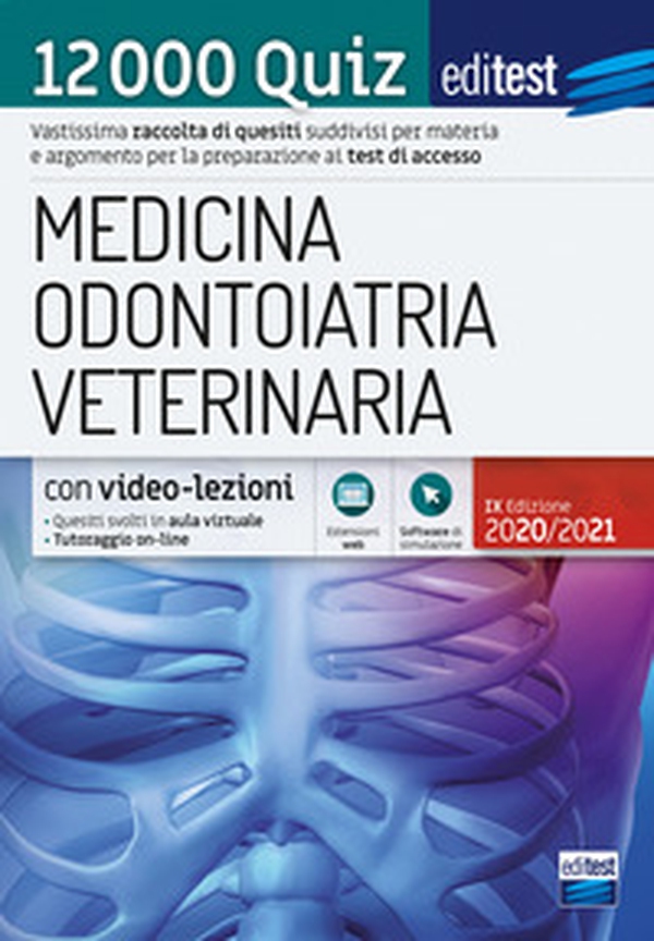 EdiTEST. Medicina, Odontoiatria, Veterinaria. 12000 quiz - Librerie.coop EdiTEST. Medicina, Odontoiatria, Veterinaria. 12000 quiz - Librerie.coop
