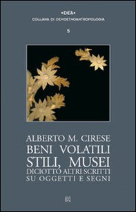 Beni volatili, stili, musei. Diciotto altri scritti su oggetti e segni - Librerie.coop