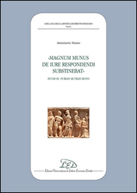 «Magnum munus de iure respondendi substinebat». Studi su Publio Rutilio Rufo - Librerie.coop