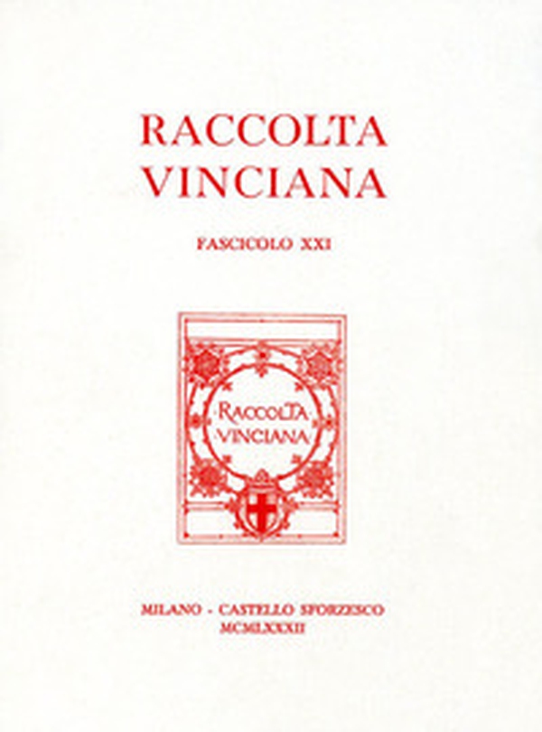 Raccolta Vinciana - Vol. 21 - Librerie.coop Raccolta Vinciana - Vol. 21 - Librerie.coop