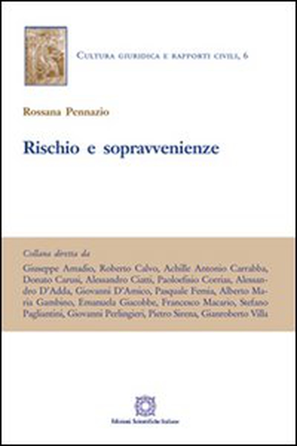 Rischio e sopravvenienze - Librerie.coop Rischio e sopravvenienze - Librerie.coop