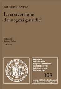 La conversione dei negozi giuridici - Librerie.coop