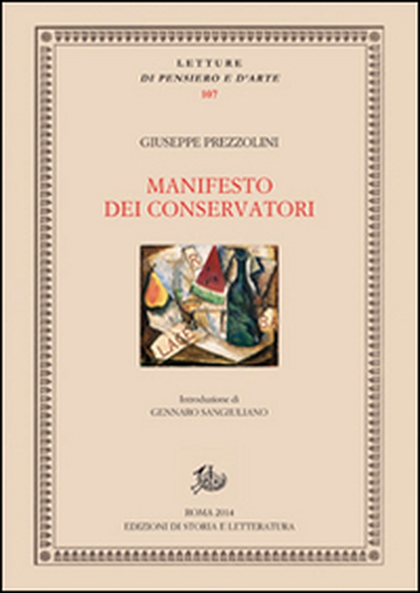 Manifesto dei conservatori - Librerie.coop Manifesto dei conservatori - Librerie.coop