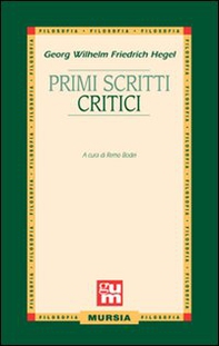 Primi scritti critici - Librerie.coop Primi scritti critici - Librerie.coop
