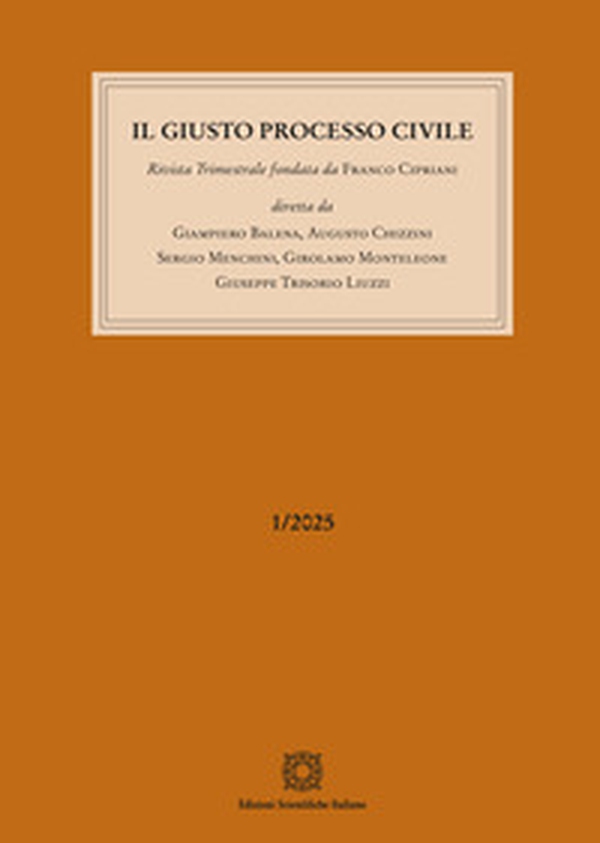 Il giusto processo civile - Vol. 1 - Librerie.coop Il giusto processo civile - Vol. 1 - Librerie.coop