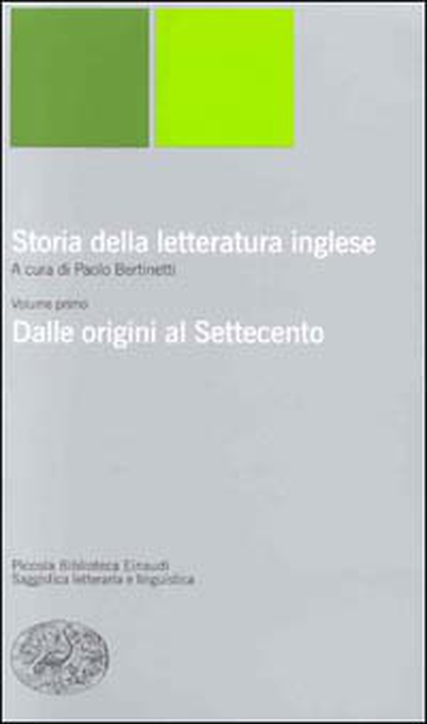 Storia della letteratura inglese - Vol. 1 - Librerie.coop Storia della letteratura inglese - Vol. 1 - Librerie.coop