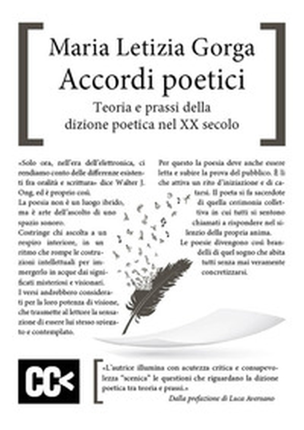 Accordi poetici. Teoria e prassi della dizione poetica nel XX secolo - Librerie.coop Accordi poetici. Teoria e prassi della dizione poetica nel XX secolo - Librerie.coop