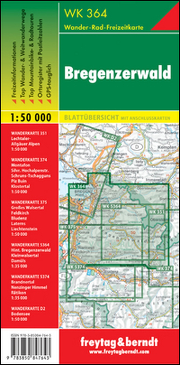 Bregenzerwald 1:50.000 - Librerie.coop Bregenzerwald 1:50.000 - Librerie.coop