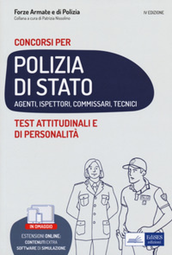 Test attitudinali e di personalità. Concorsi per Polizia di stato. Agenti, ispettori, commissari, tecnici - Librerie.coop Test attitudinali e di personalità. Concorsi per Polizia di stato. Agenti, ispettori, commissari, tecnici - Librerie.coop