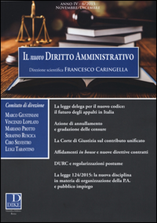 Il nuovo diritto amministrativo - Vol. 6 - Librerie.coop Il nuovo diritto amministrativo - Vol. 6 - Librerie.coop